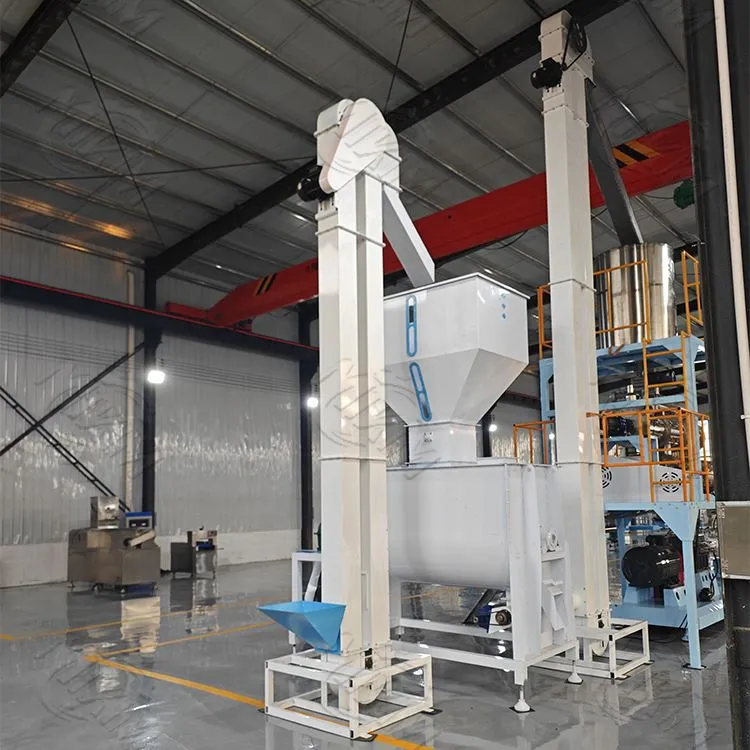 Samodejna proizvodna linija za plemensko krmo