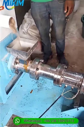 MIKIM 300-350kg/h Suhi plavajoči stroj za ekstrudiranje peletov za krmo za ri...